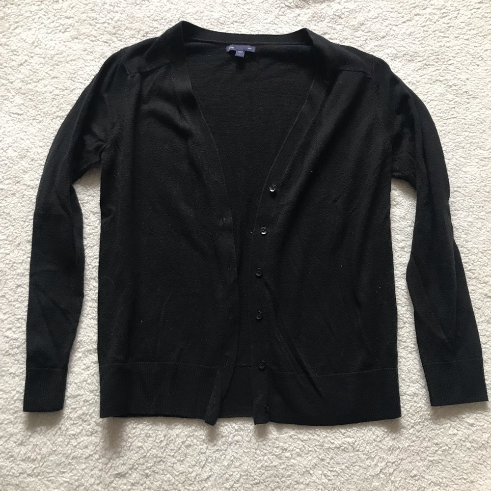 GAP cardigan - size L, black